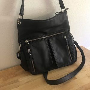 Brand New Black Faux Leather Purse